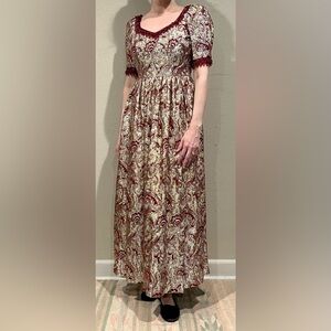 Psychedelic Brocade Dress